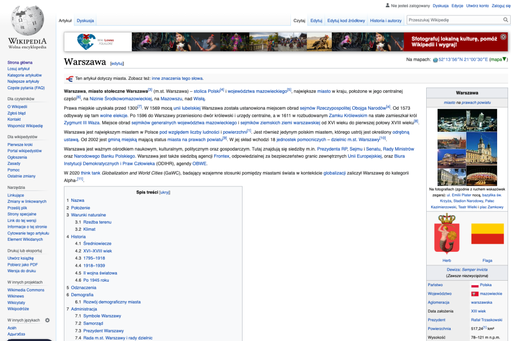  Pillar Pages na Wikipedii.